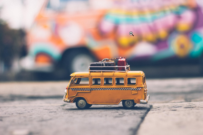 a miniature of a van